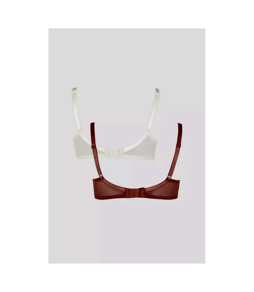 Soutien-gorges femme marron clair / blanc Gorgeous-2