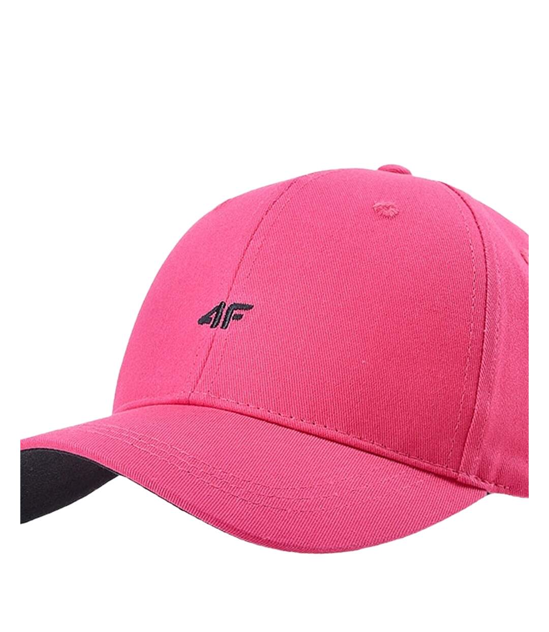 Casquette De Baseball Motif/style Logo Brodé Rouge 4F-3