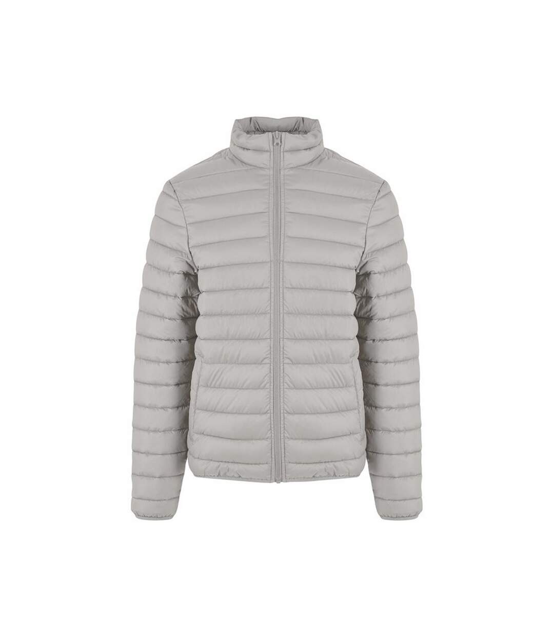 Mens lightweight puffer jacket light asphalt New Morning Studios-1