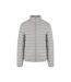 Mens lightweight puffer jacket light asphalt New Morning Studios-1