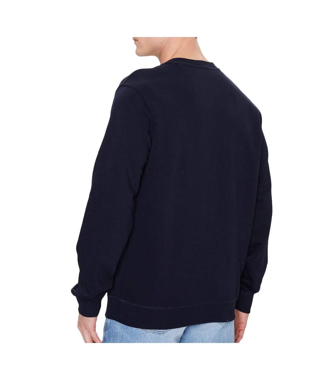 Sweat Noir Homme Guess Patch - M