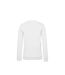 Womens/ladies Set-in Sweatshirt White B&C-2