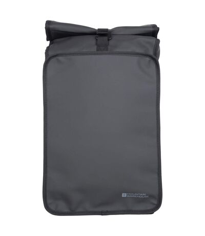 Commuter roll top 22l backpack one size black Mountain Warehouse