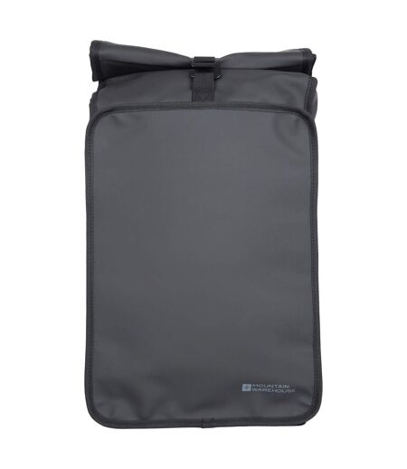 Commuter roll top 22l backpack one size black Mountain Warehouse