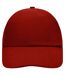 Casquette à visière coton - MB6111 - rouge bordeaux-1