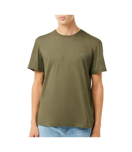 T-shirt vert homme lacoste th2038