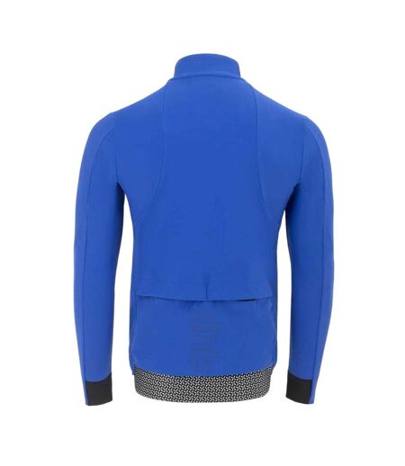 Mens Thermal Long-sleeved Soft Shell Jacket Royal Blue Dhb