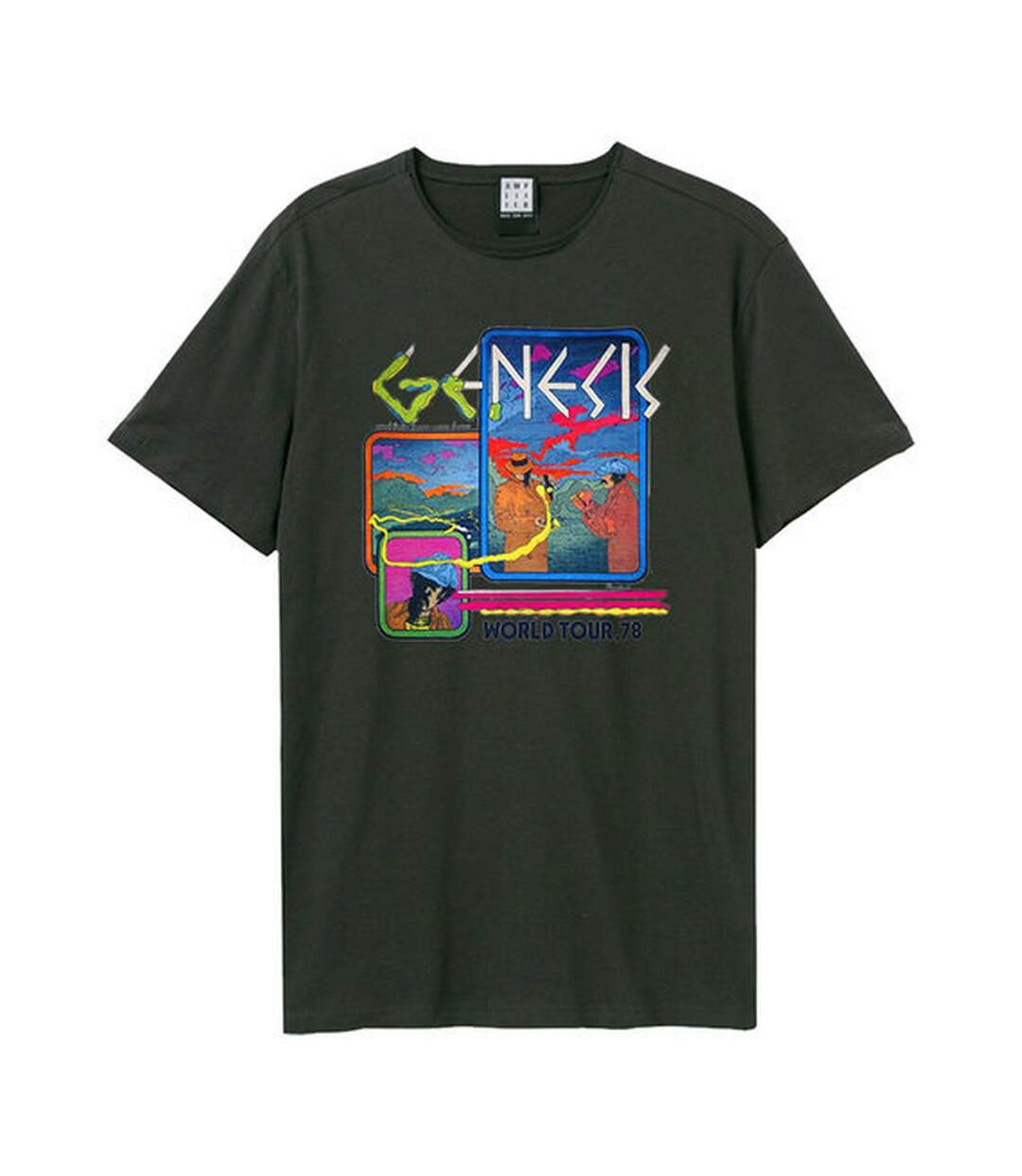 T-shirt World Tour Adulte Anthracite Amplified-1