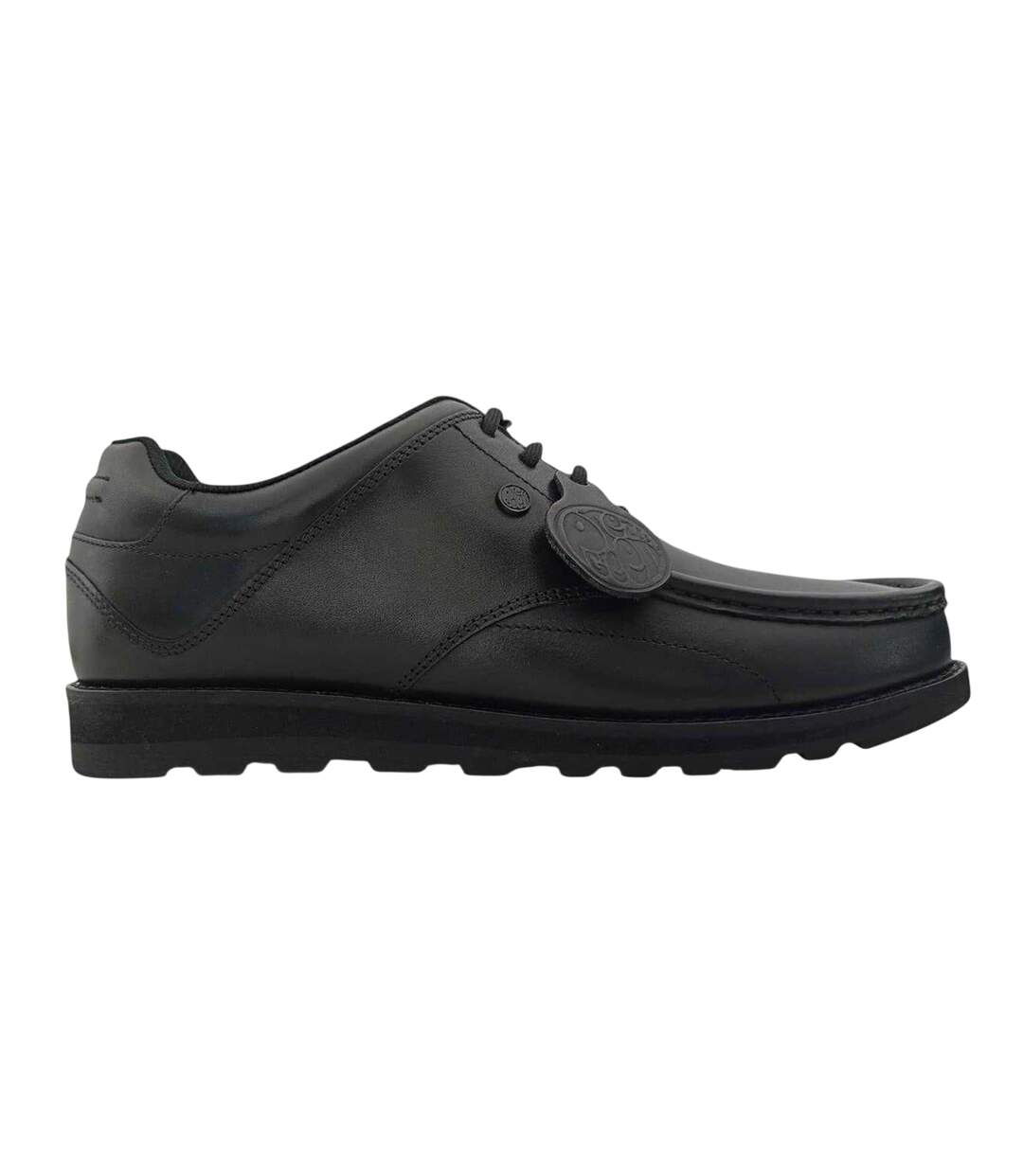 Chaussures Motif/style Perforations Décoratives Brogue Homme Noir Pretty Green-1
