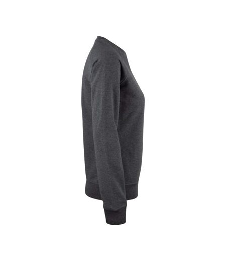 Sweat Premium Femme Anthracite Chiné Clique