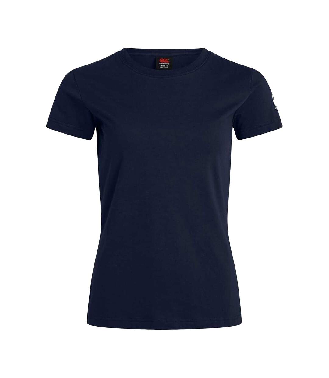 T-shirt Motif/style Logo Brodé Club Femme Bleu Canterbury-2