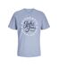 T-shirt Bleu Homme Jack & Jones 12263406 - S