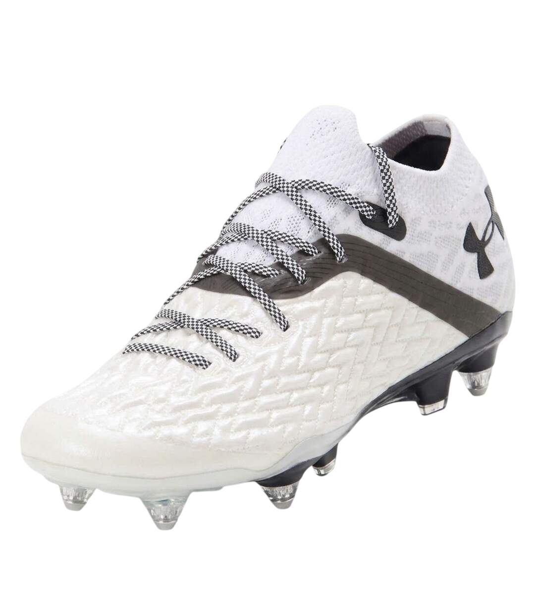 Mens Clone Magnetico Pro Artificial Ground Football Boots White Black Under Armour-3