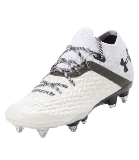 Mens Clone Magnetico Pro Artificial Ground Football Boots White Black Under Armour
