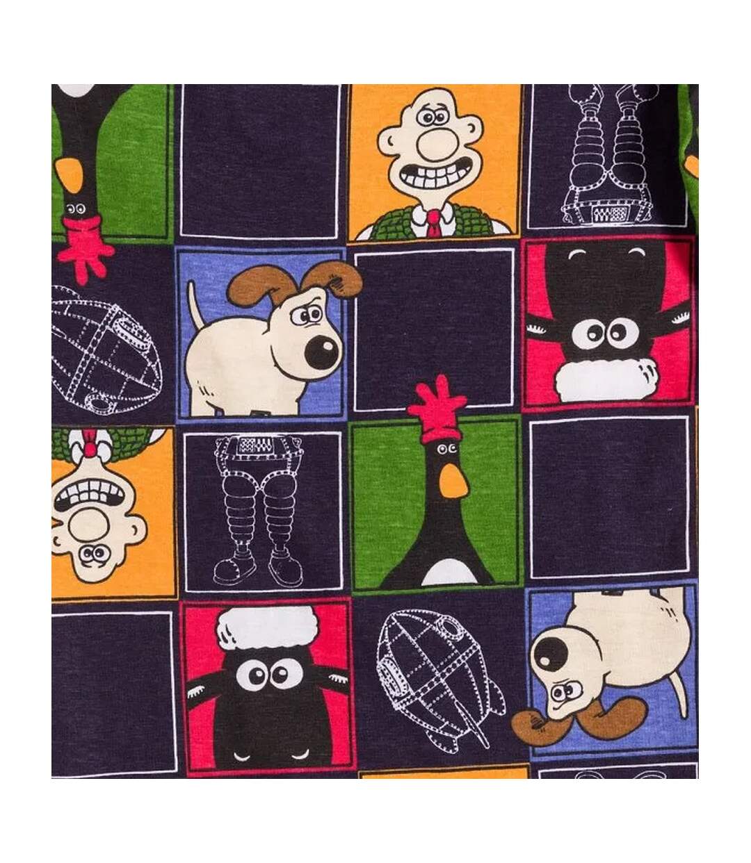 Unisex Adult All-over Print Lounge Pants Multicoloured Wallace And Gromit-4