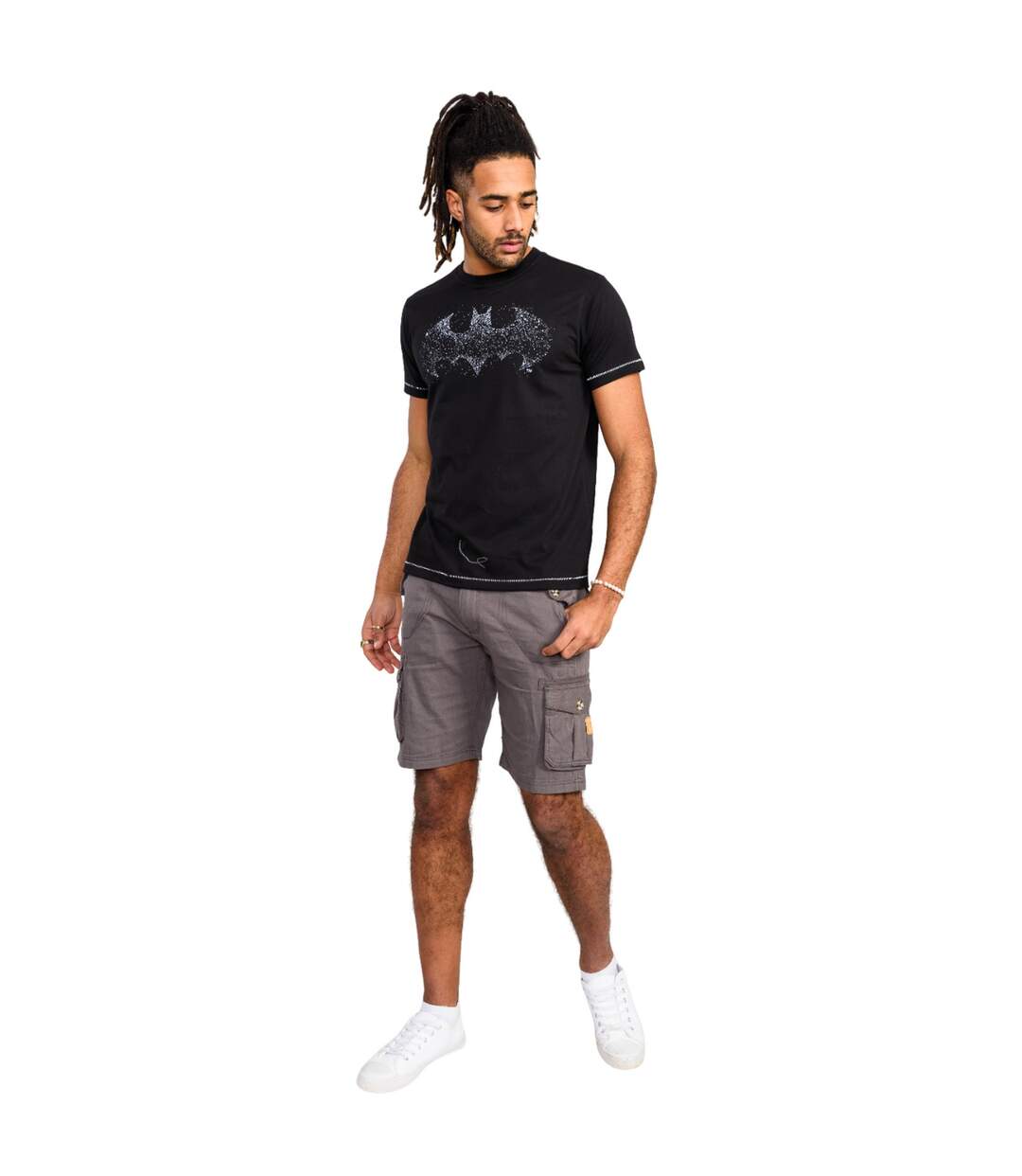 T-shirt d555 robin homme noir Duke