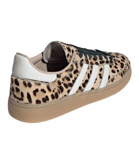 Chaussures Handball Motif/style Imprimé Léopard Spezial Femme Beige Noir Adidas