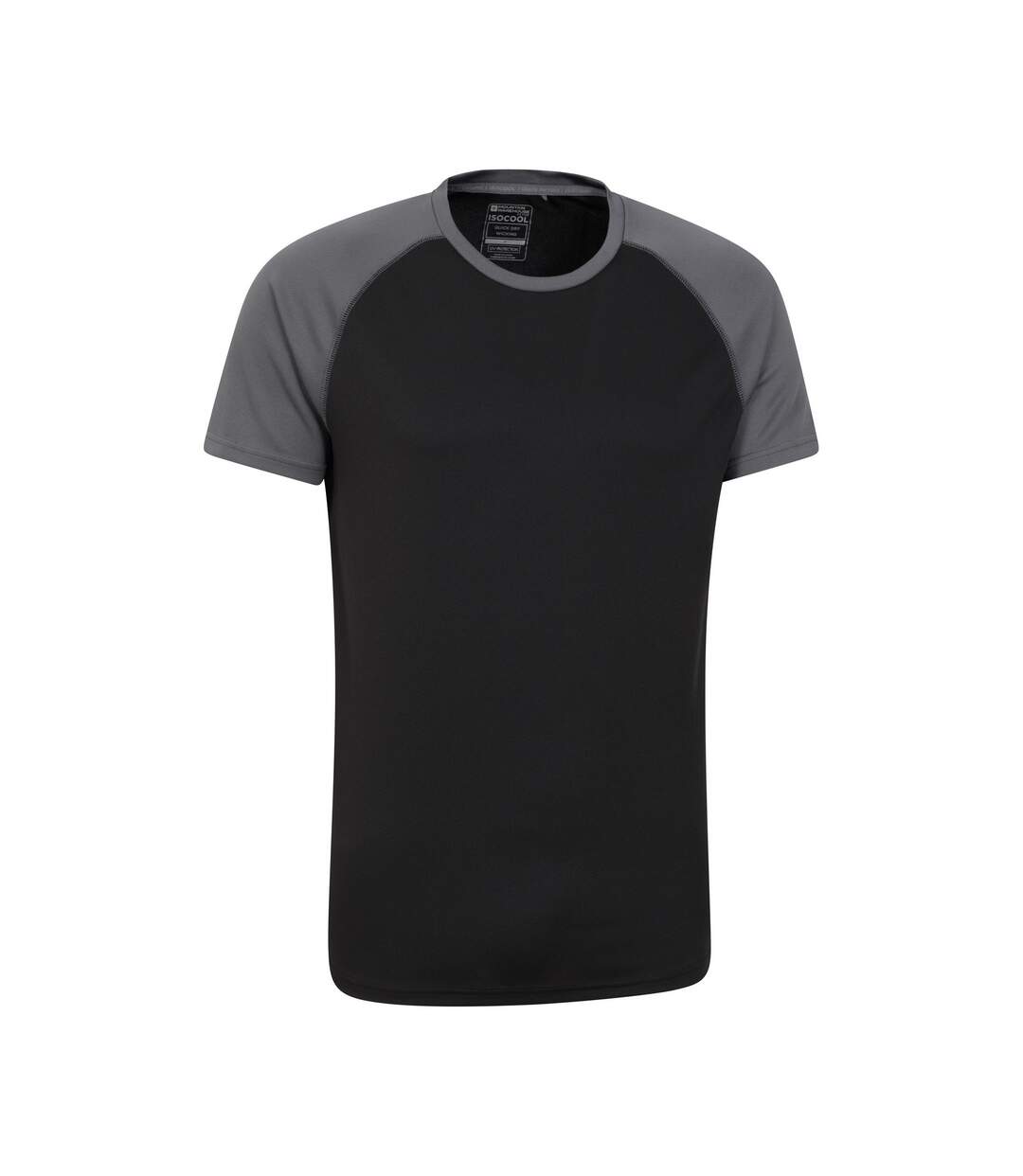 T-shirt endurance homme noir vif Mountain Warehouse