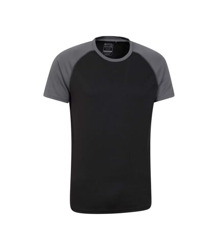 T-shirt endurance homme noir vif Mountain Warehouse Mountain Warehouse