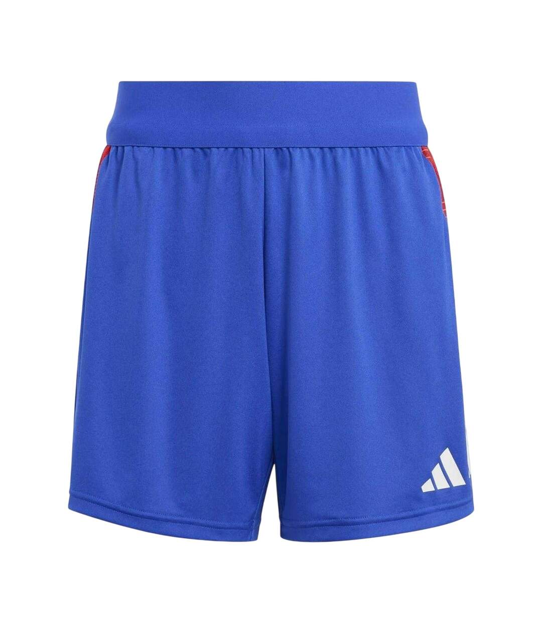 Womens/ladies Tiro 24 Side Logo Football Shorts Lucid Blue Adidas-2