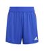 Womens/ladies Tiro 24 Side Logo Football Shorts Lucid Blue Adidas-2