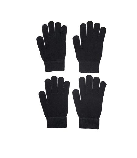 Gants noir femme only magic