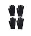 Gants noir femme only magic-1