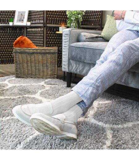 Sock Snob - Chaussettes habillées côtelées coton uni homme - 6 paires