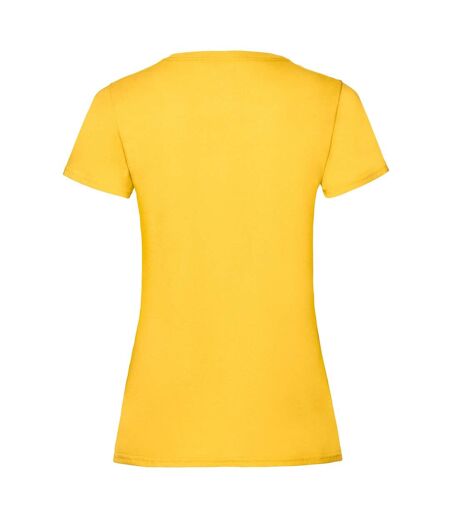 T-shirt Valueweight Femme Tournesol Fruit Of The Loom