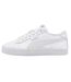 Womens/ladies Jada Platform Trainers White Puma-3