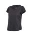 T-shirt Manches Courtes Motif/style Rayures Horizontales Femme Gris Foncé Rayures Regatta-3