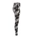 Legging Motif/style Imprimé Léopard Femme Noir Urban Classics-4