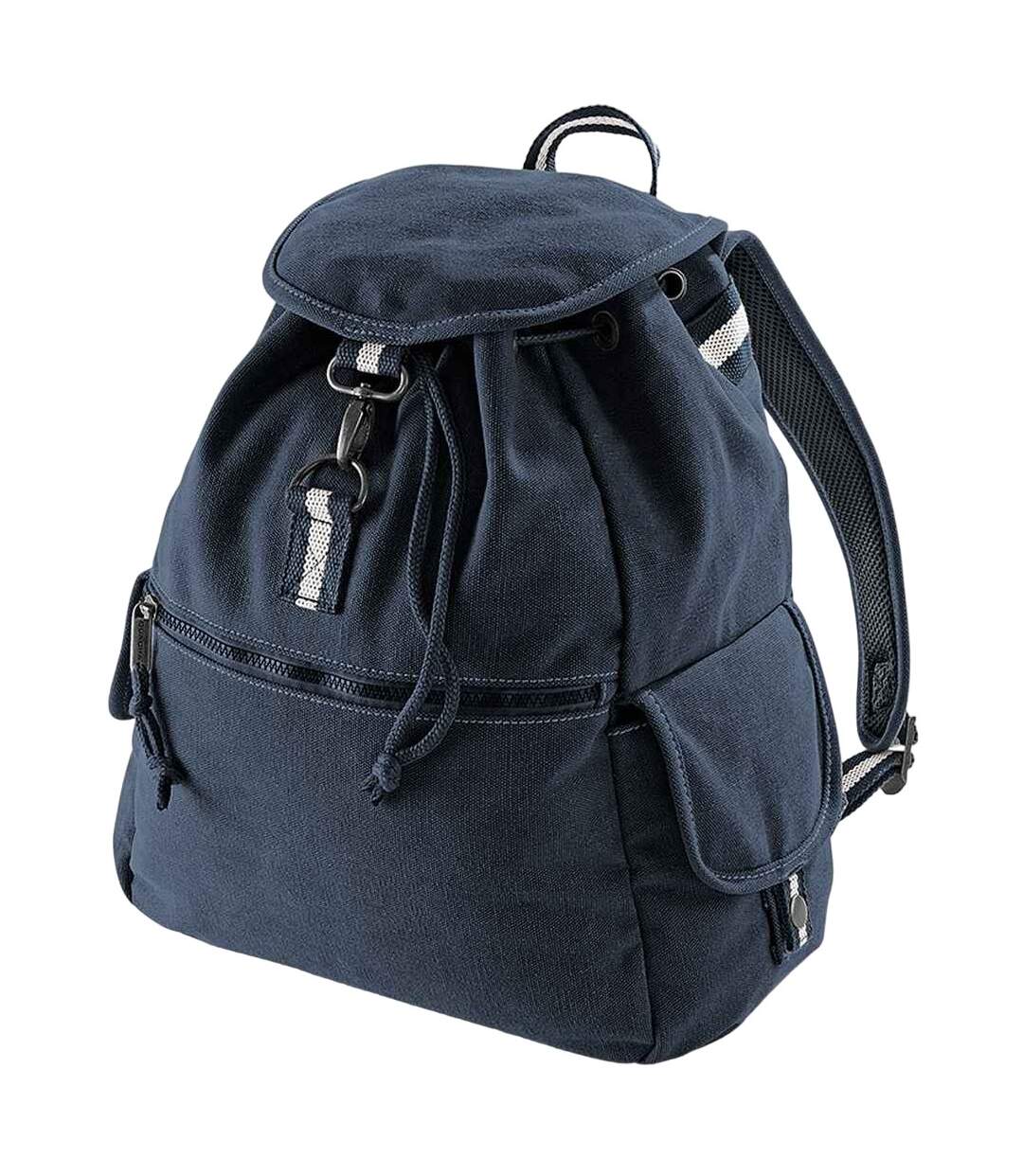 Sac à dos taille unique bleu marine oxford Quadra-1