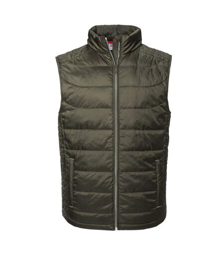 Veste Sans Manches Nano Homme Olive Foncée Russell