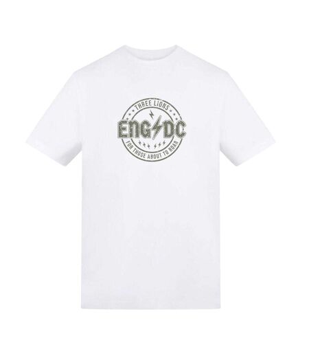T-shirt Motif/style Angleterre Three Lions Club Homme Blanc AWD