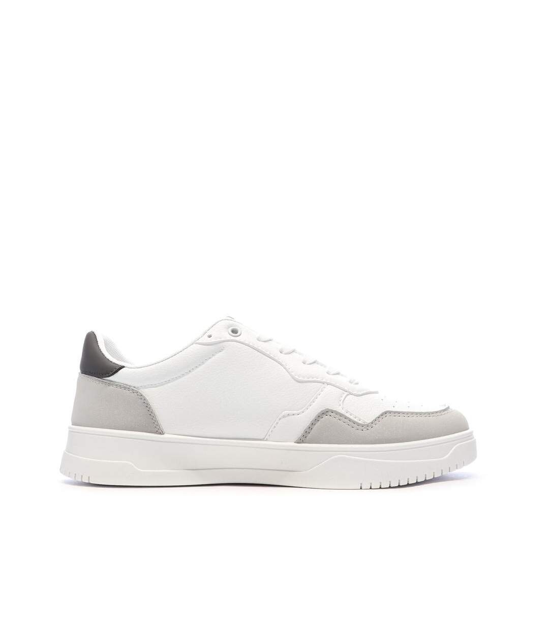 Baskets blanches/grises homme ellesse pansit-2