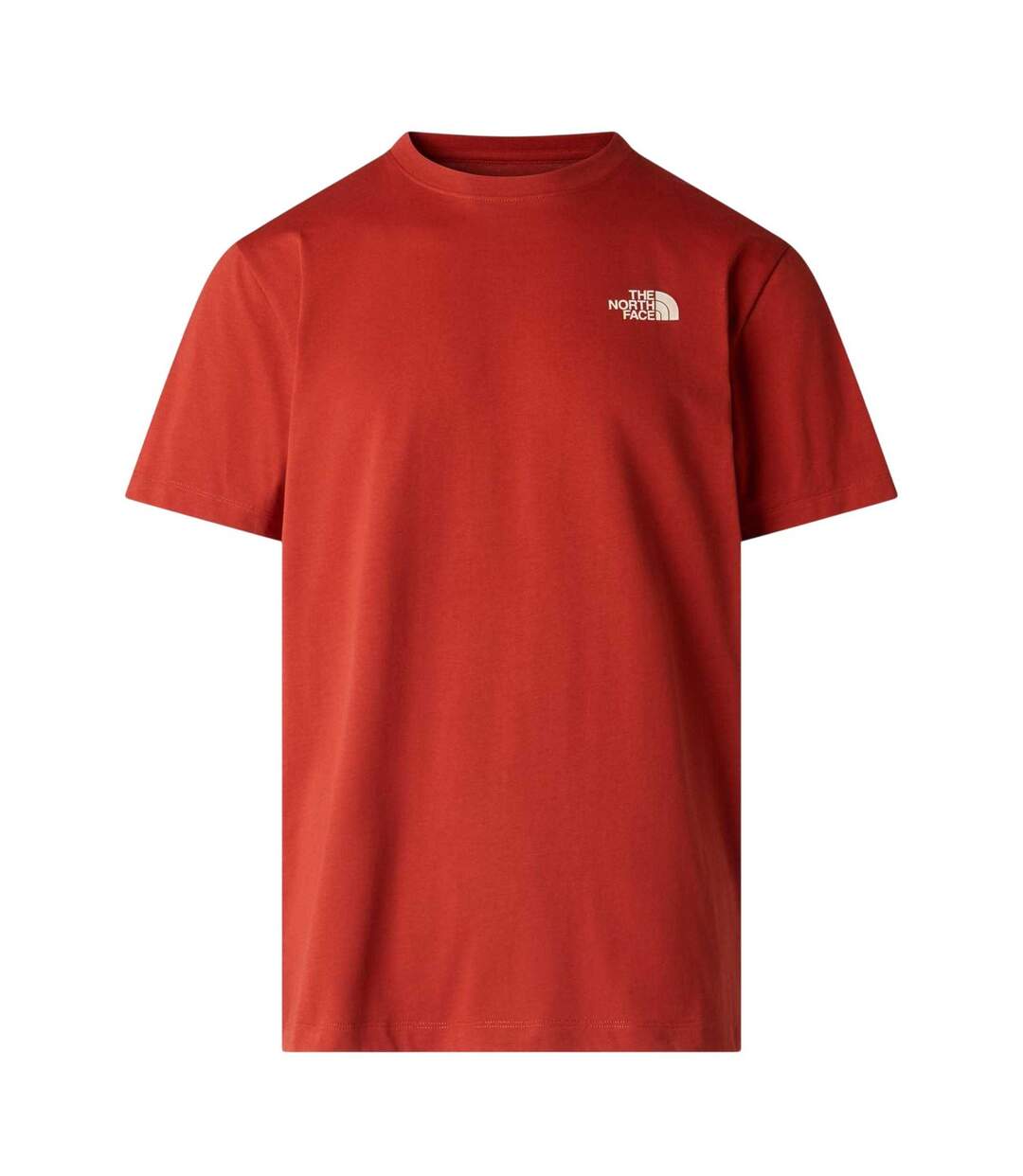 Mens Vertical Performance T-shirt Iron Clay The North Face-2