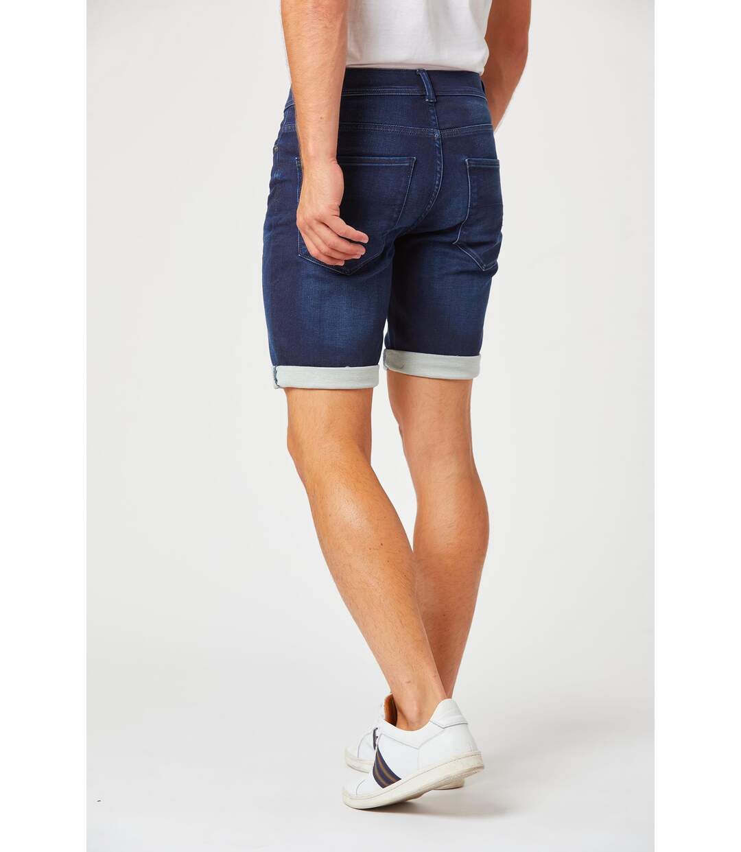 Short NANOT Tropical blue brushed-4