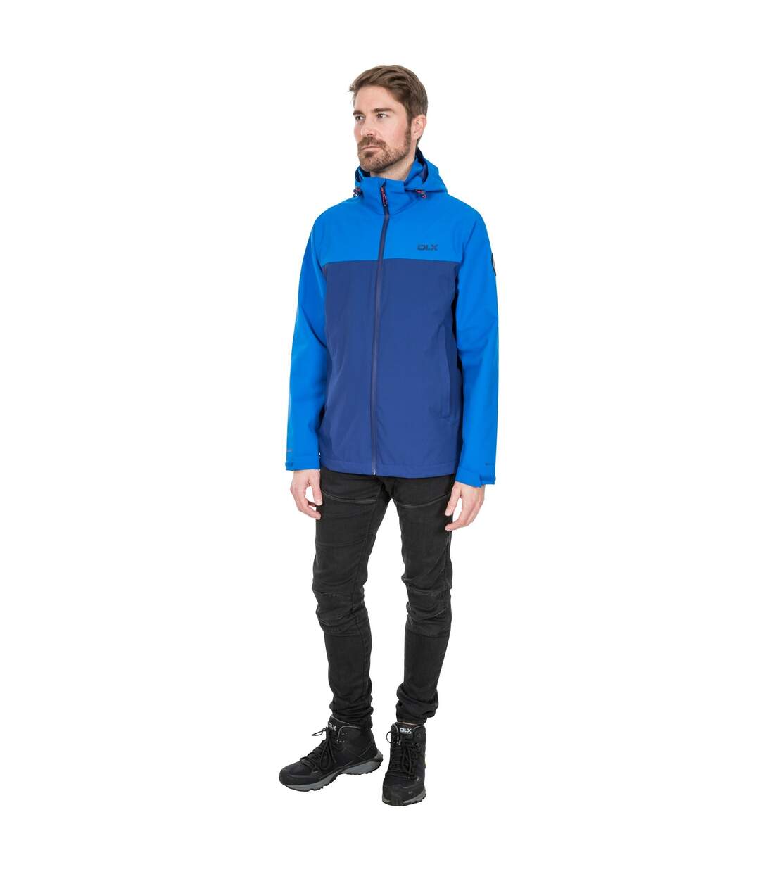 Veste imperméable marton homme bleu Trespass-4