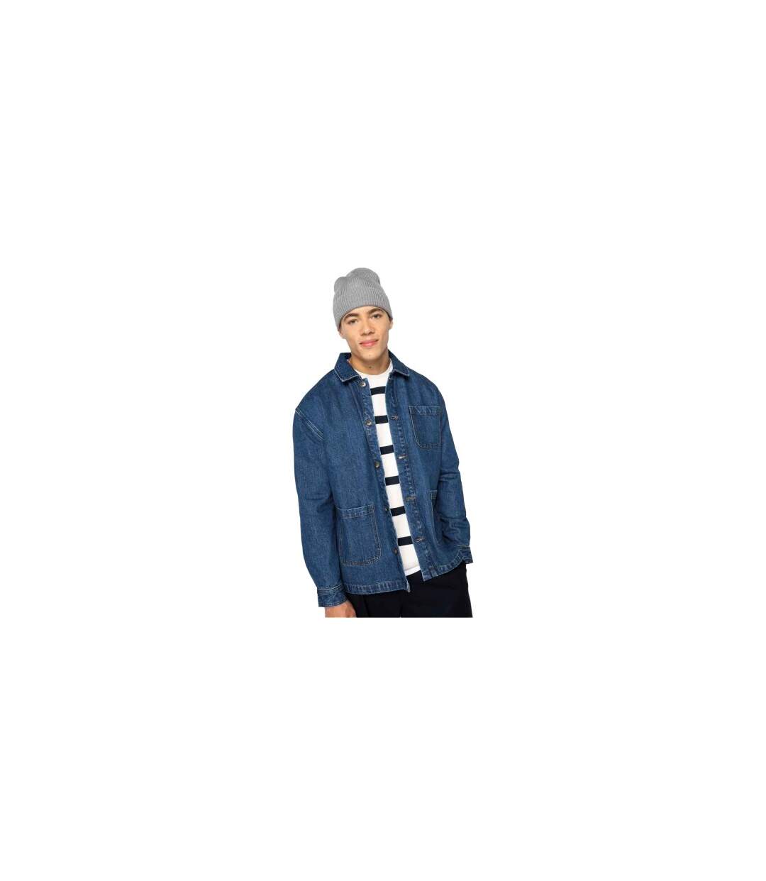 Veste En Jean Adulte Bleu Denim Native Spirit-1