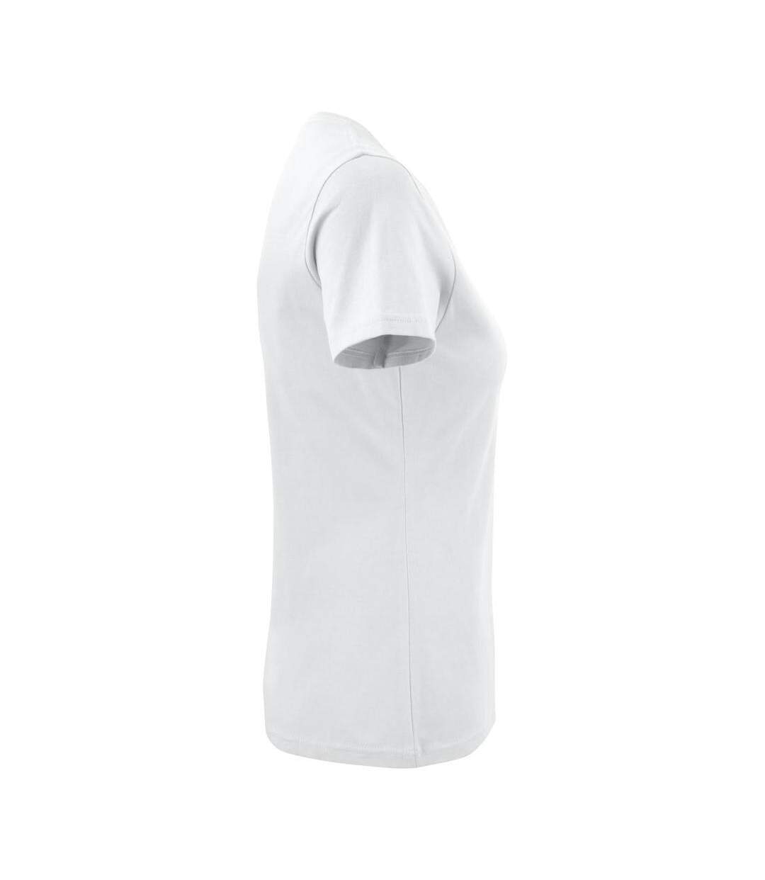 T-shirt Femme Blanc Printer-3