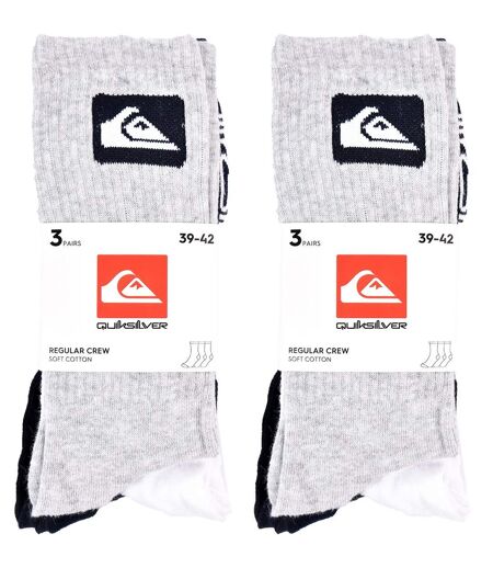 Chaussettes QUIKSILVER REGULAR CREW 6 Pcs 2820