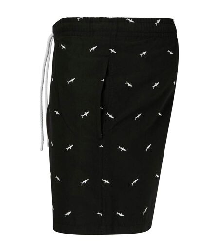 Short De Bain Homme Noir Blanc Urban Classics