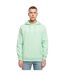 Sweat À Capuche Homme Vert Pâle Build Your Brand-2