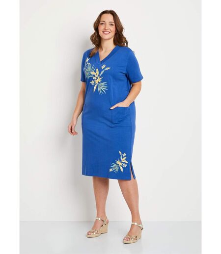 Robe de plage courte coton