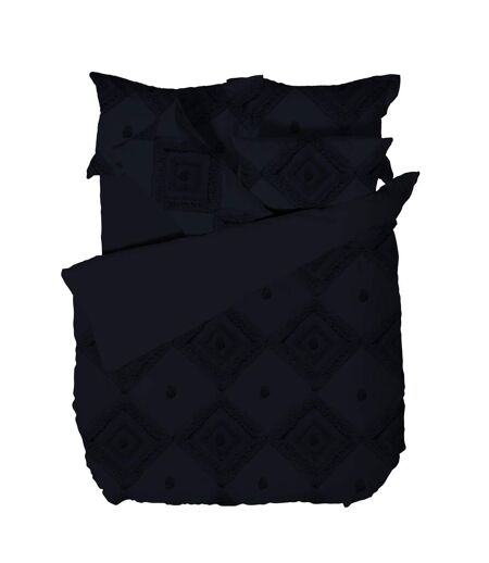 Linen House Adalyn Aztec Duvet Set (Indigo Blue) - UTRV2229