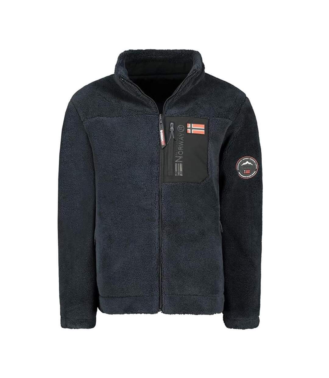 Veste polaire marine homme geographical norway ureversible-1