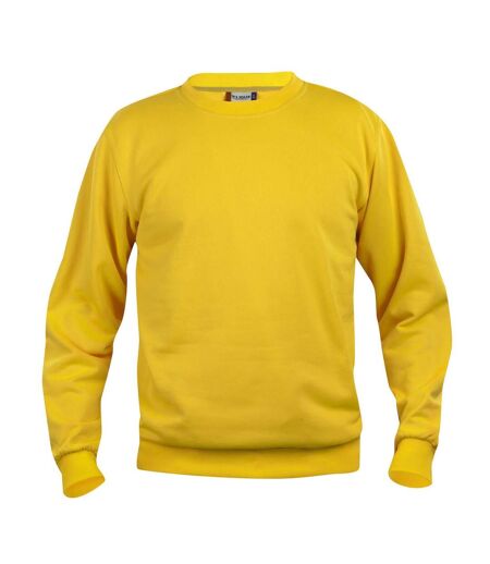 Sweat Basic Adulte Citron Clique