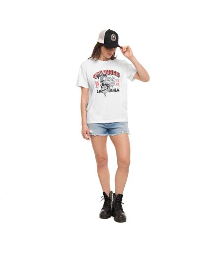 T-shirt femme regular col rond print devant Vacation Vondutch