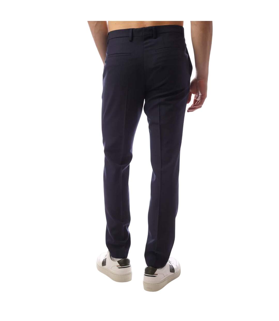 Pantalon Hesten Homme Bleu Foncé Hugo-3